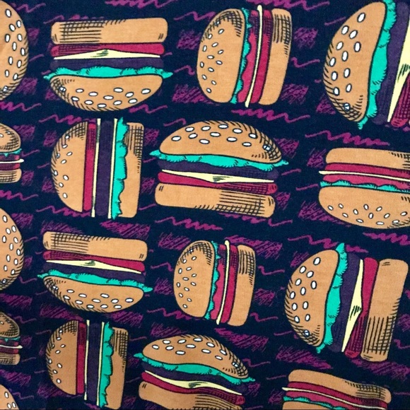 Cheeseburger Top - LuLaRoe Irma - Picture 2 of 4